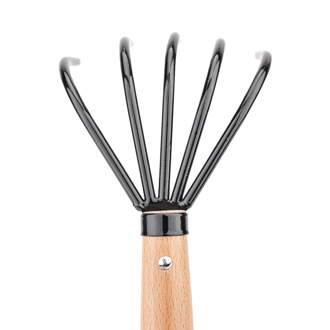 Nisaku Japanese Stainless Steel Garden Claw Rake and Cultivator